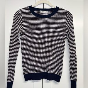 Zara Monochrome Patterned Women's Sweater